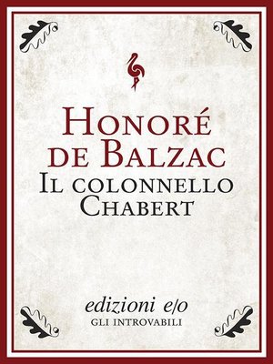 cover image of Il colonnello Chabert